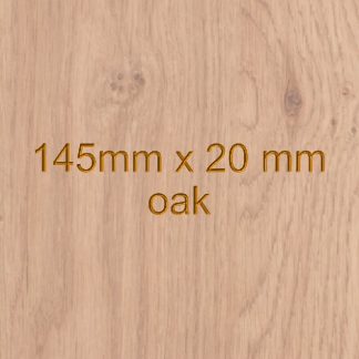 145mm x 20mm Oak